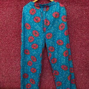 The Simpsons Homer Simpson Donuts Sleep Pants size XXL